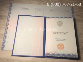 Аттестат 11 класс 2014-2019 года 2